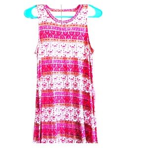 Cute light weight pink summer dress!
